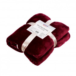 PATURA FLEECE DARK RED 127X150 CM