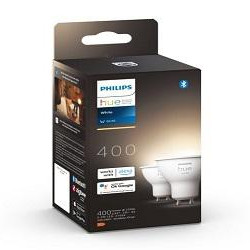 Philips HueW 5.2W GU10 2P EU