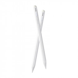 Pix activ Baseus Stylus cu indicator al bateriei (alb) - Img 2