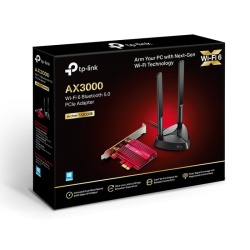 Placa de retea wireless TP-Link Archer TX3000E, WiFi 6, Dual-Band, antena externa - Img 5
