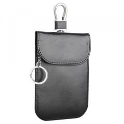 Portofel Antifurt RFID Techsuit AF2, Neagra