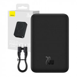 Powerbank Baseus Magnetic Mini 20000mAh 20W MagSafe (negru)