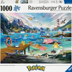 PUZZLE POKEMON VAPOREON SI MAREA CALDA 1000