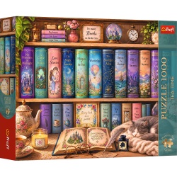 PUZZLE TREFL 1000 PREMIUM PLUS TEA TIME POVESTI ROMANTICE