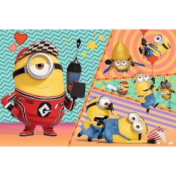 PUZZLE TREFL 4IN1 DESPICABLE ME 4 MINIONII TRAZNITI - Img 2