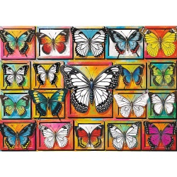PUZZLE TREFL 500 CREATIVE COLECTIE DE FLUTURI - Img 2