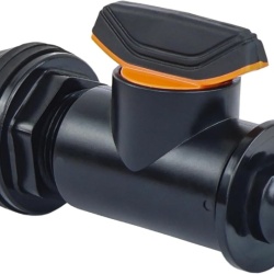 Racord trecere prin perete pentru butoi/rezervor apă de ploaie, filet exterior 3/4" (26 mm), cu piuliță și garnitură etanșare