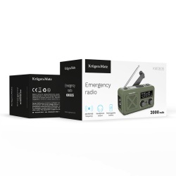 RADIO MULTIFUNCTIONAL SOLAR 2000MAH KRUGER&MA - Img 12