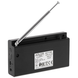 RADIO PORTABIL CU CEAS AD 1198 ADLER - Img 10