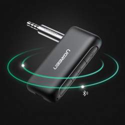Receptor audio Ugreen mini jack AUX pentru masina, negru (70303) - Img 3
