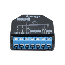 Releu Shelly PLUS 2PM, WiFi, cu 2 canale, contor de putere si modul rulou - Img 2