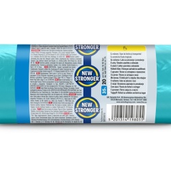 Saci menajeri colorati cu manere Fino, 35L, 30 bucati - Img 2