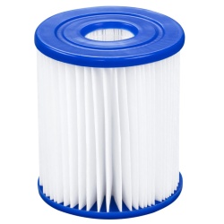 Set 2 cartuse filtrante pentru pompa piscina Bestway, tip I, diametru 8 cm, inaltime 9 cm - Img 2