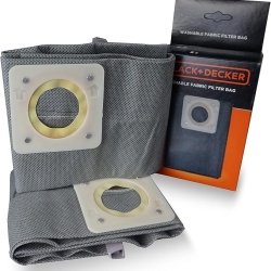 Set 2 saci de praf, Black & Decker, Textil, 20 L - Img 3