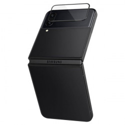 Set 2 x folie protectie ecran secundar + aplicator Spigen GLASS FC "EZ FIT" + HINGE FILM 2-PACK GALAXY WITH FLIP 4 BLACK - Img 3