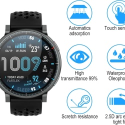 Set 6 Folii de Protecție din TPU Moale pentru Amazfit Active Max, Acoperire Totală Full Coverage, Ultra-Transparente, Anti-Zgârieturi - Img 5