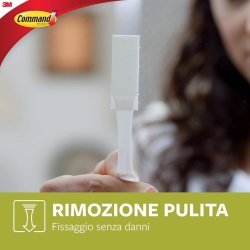 Set Benzi Dublu Adezive pentru Tablouri 3M Command, Pachet Mixt 18 Perechi (36 Benzi: 10 Mici + 8 Medii), Fixare Fără Cuie sau Găurire, Îndepărtare Fără Urme, Alb - Img 14