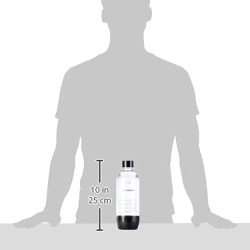 Set de 3 sticle de sifon Sodastream, 3 x 1 l, Negru - Img 3