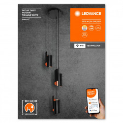 SMART WIFI DECOR TWIST PENDANT TWBKLEDV
