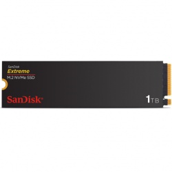 Solid State Drive (SSD) SanDisk Extreme, NVMe M.2 2280, PCIe, 1TB SDSSDX3N-1T00-G26