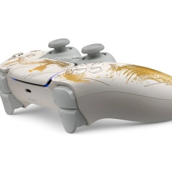 Sony PlayStation 5 DualSense Ghost of Yotei Limited Edition Gold - Img 2