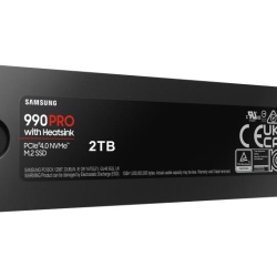 SSD Samsung MZ-V9P2T0CW, 990 PRO HEATSINK - 2TB - NVMe - M.2 - Img 7