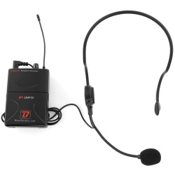 STATIE 1 MICROFON WIRELESS TIP CASCA UHF 536,5 MHZ - Img 4