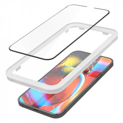 Sticla securizata Spigen ALM Glass FC pentru iPhone 13 / 13 Pro / 14 - negru 2 buc.