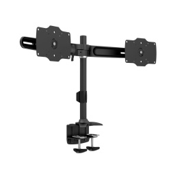 Suport 2 LCD de masa Multibrackets MB-0365, 24"-32", max.15kg/ecran, negru - Img 2