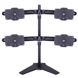 Suport 4 monitoare/LCD birou Multibrackets,15"-32", 4 brate, negru