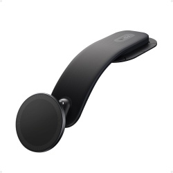 Suport auto Anker Nano Magnetic, Detasabil, Ajustabil 360°, pentru iPhone 17/16/15/14/13/12, Samsung, (Nu suporta incarcarea), Negru