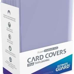 Suport / Carcasă Rigidă de Protecție pentru Cărți de Colecție Ultimate Guard Toploader 35pt, Ultra-Transparentă, Pachet Cartonașe