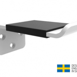 Suport de casti Multibrackets MB-1848, cu prindere de perete, alb - Img 2