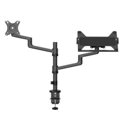 Suport dublu laptop birou NM 17-27" - Img 3