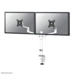 Suport dublu mon. birou NM 17"-27" alb - Img 5