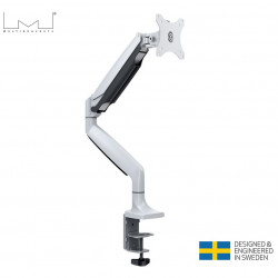 Suport monitor de masa, Gas Spring Multibrackets MB-7079, 15"-30", max.9kg, alb