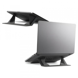 Suport Spigen Slim Fold LD201-S6 pentru Laptop max. 14inch, Negru AMP11115