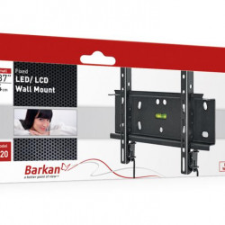 Suport TV de perete Barkan E20, fix, 13-43'', Negru - Img 2