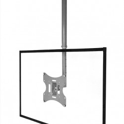 Suport TV tavan Blackmount S54,10''-32'' (25cm-82cm), max. 30 kg, reglabil, argintiu