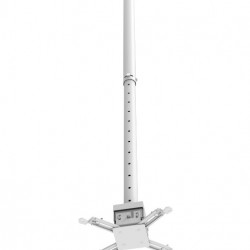 Suport videoproiector de tavan Blackmount CT-PRB-2L, dist. proiector-tavan: 111cm-198cm, alb - Img 6