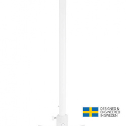 Suport videoproiector tavan Multibrackets MB-0742 Finetune, reglabil 1600-3000mm, max. 10kg, alb - Img 6