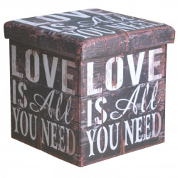 TABURET PLIABIL - LOVE