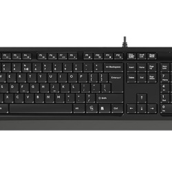 Tastatura A4Tech FK10 cu fir, negru/gri - Img 3