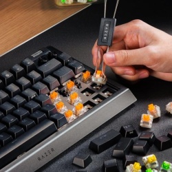 Tastatura Gaming Razer BlackWidow V4 75% Black Orange Tactile Gen-3 Switch Mecanica - Img 11