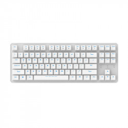 Tastatura mecanica fara fir Dareu EK807G 2.4G (alba)