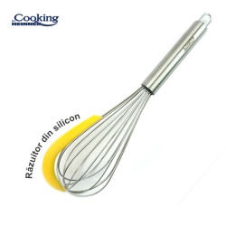 TEL INOX CU RAZUITOR SILICON 23 CM, TEYA - Img 5