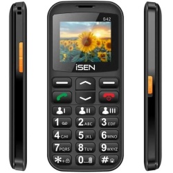 Telefon mobil iSEN S42 Senior, Black - Img 5