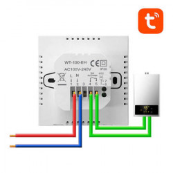 Termostat de incalzire centrala inteligenta Avatto ZWT100 3A Zigbee Tuya - Img 3