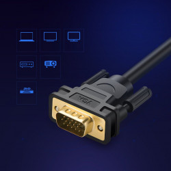 Ugreen VGA - VGA cablu FHD 1,5 m negru (VG101 11630) - Img 5