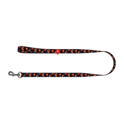 Zgarda de caine din nailon, model „Portocale”, lungime 122 cm Waudog - Img 2